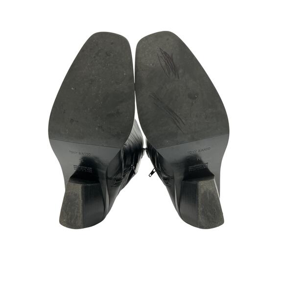 Tony Bianco 'Kastro' Black Leather Boot Size 7.5 - Picture 6 of 6